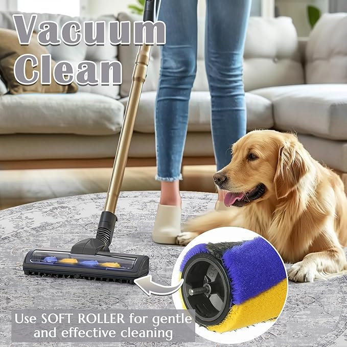 jinchan Round Rug 4ft Area Rugs Vintage Floral Distressed Design - Machine Washable Non-Slip Low-Pile Ultra-Thin Circle Rug for Entryway Bedside Living Room Dining Room Bedroom (4' Round,Grey)-CubbioJoy