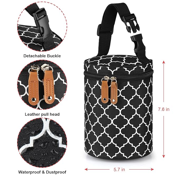 Accmor Breastmilk Cooler Bag, Insulated Baby Bottle Cooler Tote Bags for Nursing Mom Daycare-CubbioJoy