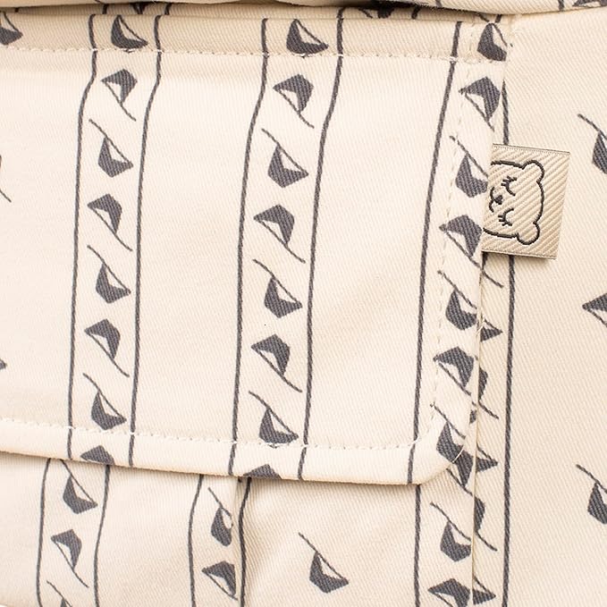 Baby Tula Explore Cotton Baby Carrier 7 – 45 lb, Adjustable Newborn to Toddler Carrier, Multiple Ergonomic Positions Front and Back, Soft and Supportive – Tula Coast, Folklore-CubbioJoy