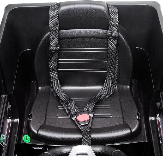 Aosom 12V Kids Electric Car, Mercedes Benz G500 Licensed Battery Powered Ride on Truck for Kids with Remote Control, Headlights, Music, Suspension & Storage for Boys and Girls, Black-CubbioJoy