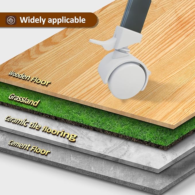 Clothes Drying Rack 2025 Upgrade 4-Legged 3-Tier Foldable Laundry Rack with 4 Pulleys 20 Clips,6 Shoe Dryers 16Drying Rods for Indoor/Outdoor, Camping, Poolside Space Saving, Whit-CubbioJoy