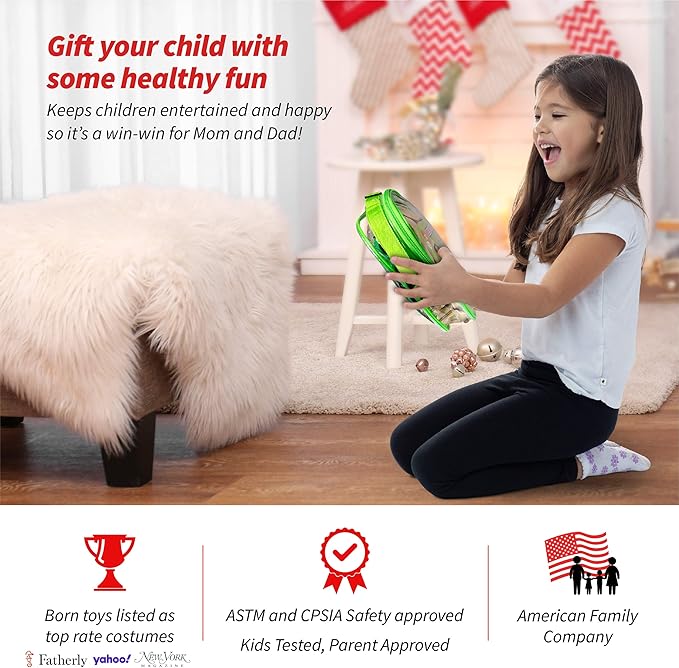 Born Toys Kids Costumes Set, 3-in-1 Dress Up & Pretend Play, Ages 3-7, Washable-CubbioJoy