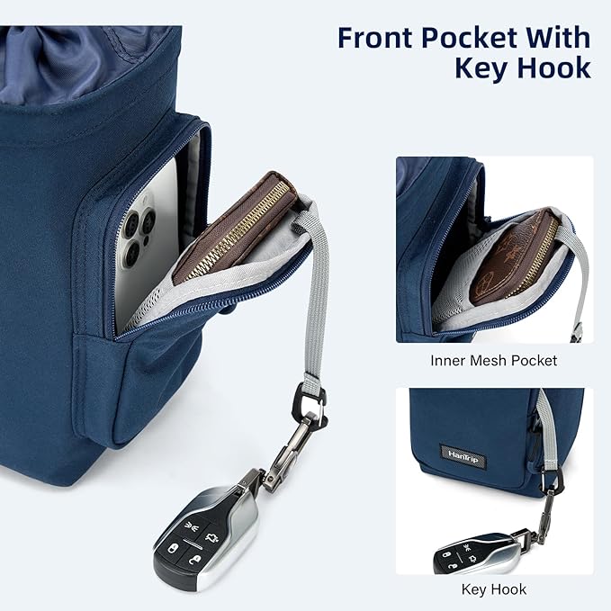 Insulated Water Bottle Carrier Bag with Strap Phone Pocket for 25/32/40/64 oz Tumbler Cup, Water Bottle Holder-CubbioJoy