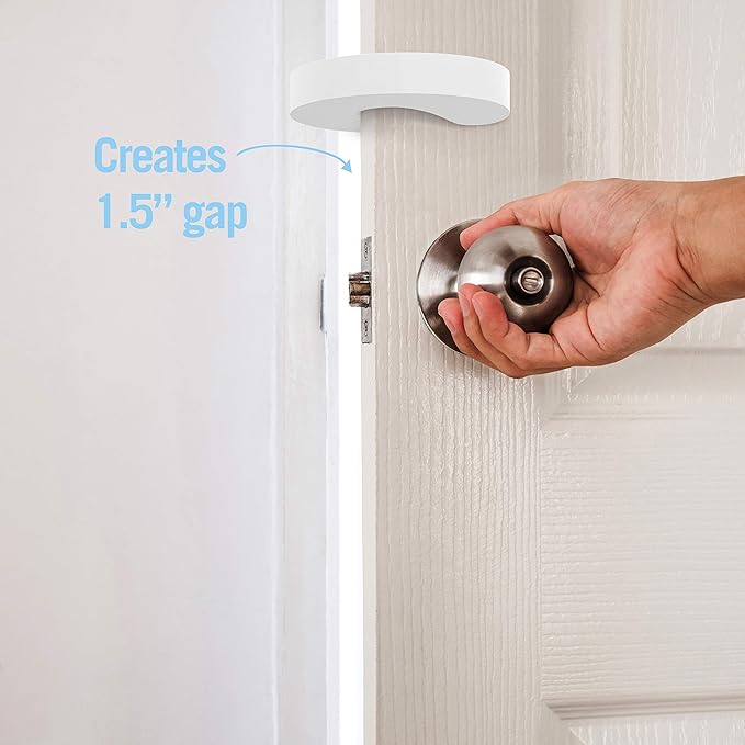 Door Pinch Guard and Door Slam Stopper 6pk. Use Safety Door Guard Made of Soft Foam to Keep Door Open. Serves As a Protector for Kids by Arcleer-CubbioJoy