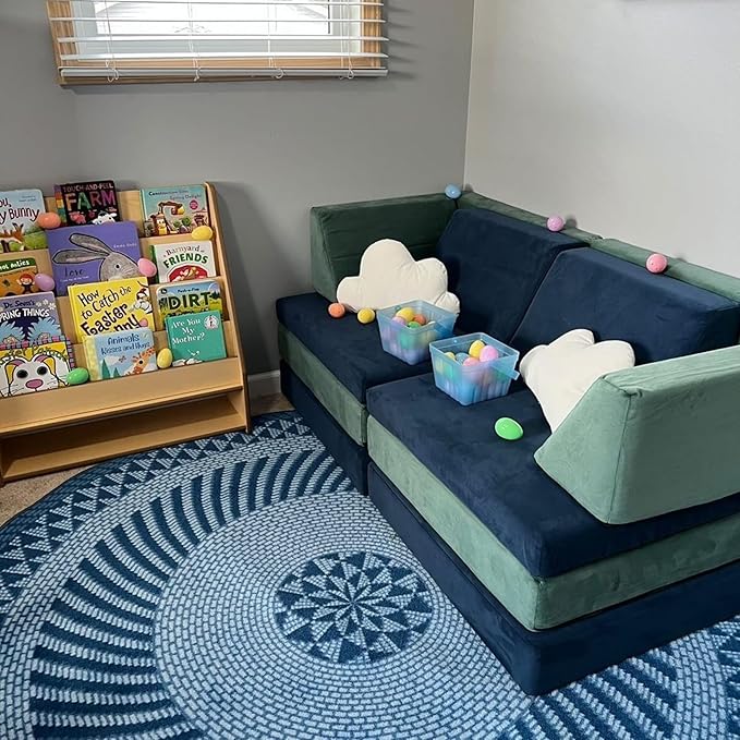 Angeles Value Line Book Display, Classroom Organization, Kids Bookshelf, Assembly Required, 29" L x 10" W x 30" H-CubbioJoy