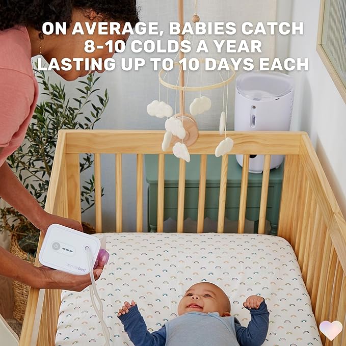 Dr. Noze Best Baby’s First Year Bundle | Pediatrician-Designed Electric Baby Nasal Aspirator with Newborn Nosepiece & 40 Filters | Baby Registry Essential for Congestion Relief-CubbioJoy