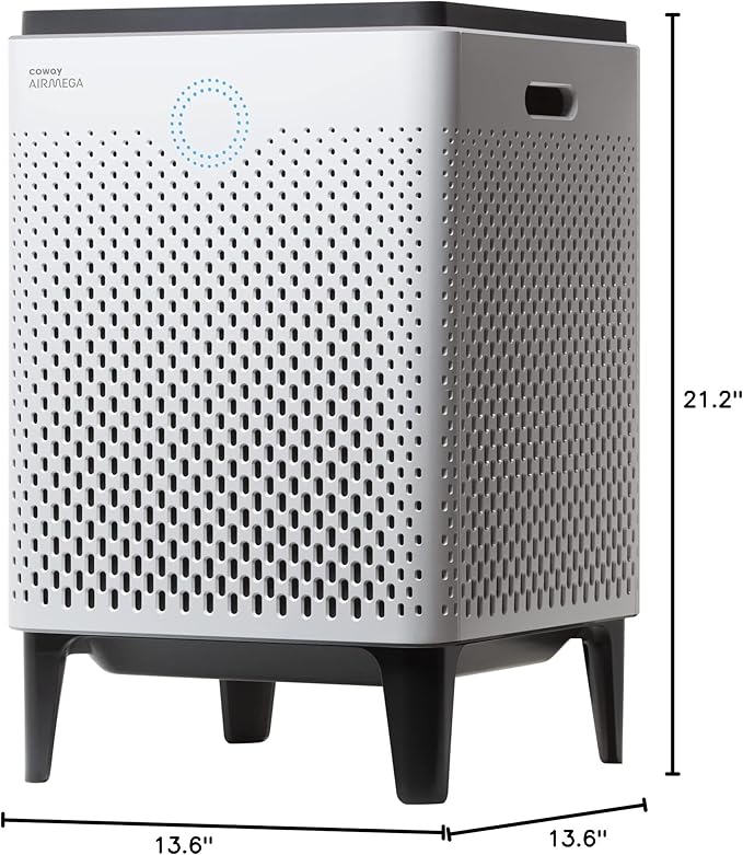 Coway Airmega 300S App-Enabled Smart Air Purifier (Covers 1,256 sq. ft.), True HEPA Air Purifier with Smart Technology, Compatible with Amazon Alexa-CubbioJoy