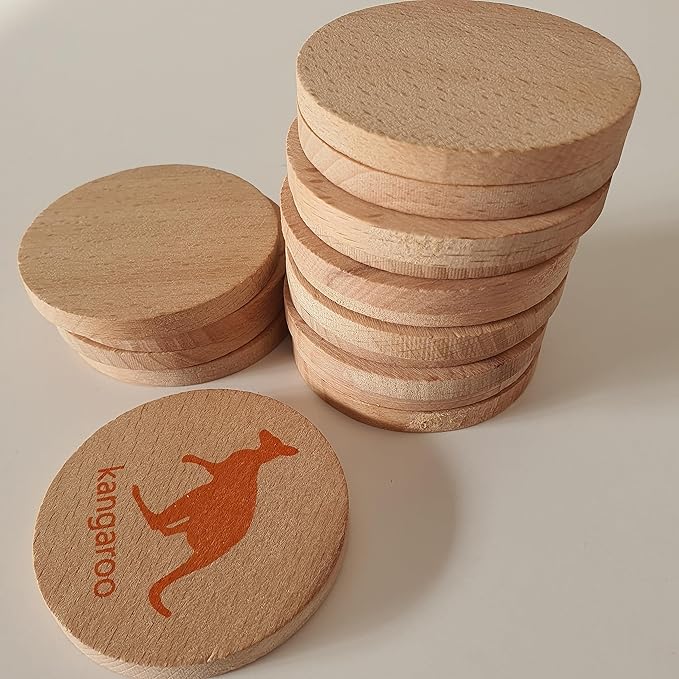 bee smart Wooden Memory Game - Matching Memory Game for Kids 3 and Up, 16Pcs | Educational Toy for Preschool Toddlers Board Games (Animals)-CubbioJoy