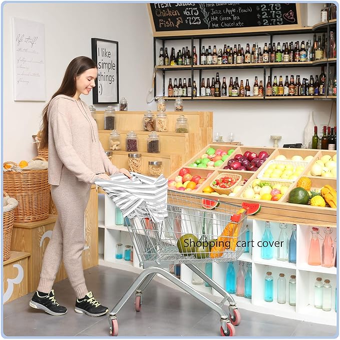 Car Seat Cover for Babies - Multi-use Carseat Canopy Cover, Car Seat Covers, Infant Boys and Girls Shower Gifts-CubbioJoy