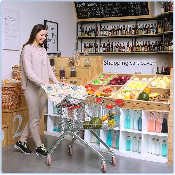 Car Seat Covers for Babies - Multi- use Nursing Carseat Canopy, Breastfeeding Covers, Baby Shower Gifts for Boys and Girls (Cactus)-CubbioJoy