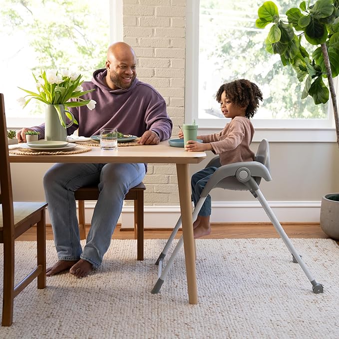 Ingenuity Trio Foldaway 6-in-1 Baby High Chair, 6 Ways to Use, Toddler Chair, Foldable Legs, 6M-5Y - Endless Blooms-CubbioJoy