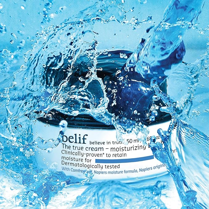 belif The True Cream Moisturizing Bomb with Oak Husk and Vitamin B | Moisturizer | Good for Dry Skin, Dryness Dullness, and Uneven Texture |For Normal, Dry Skin Types-CubbioJoy