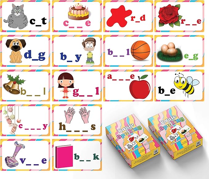 Creanoso US Schools and Learning Flash Cards Series (2-Deck)-CubbioJoy