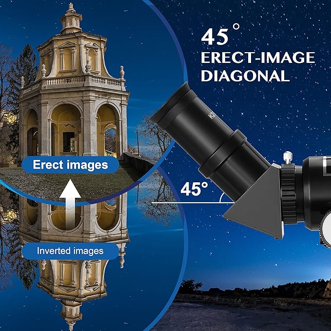 AOMEKIE 40070 Telescopes for Astronomy Beginners and Adults 70mm Astronomical Telescopes with Adjustable Tripod K6/25 Eyepieces Phone Adapter-CubbioJoy