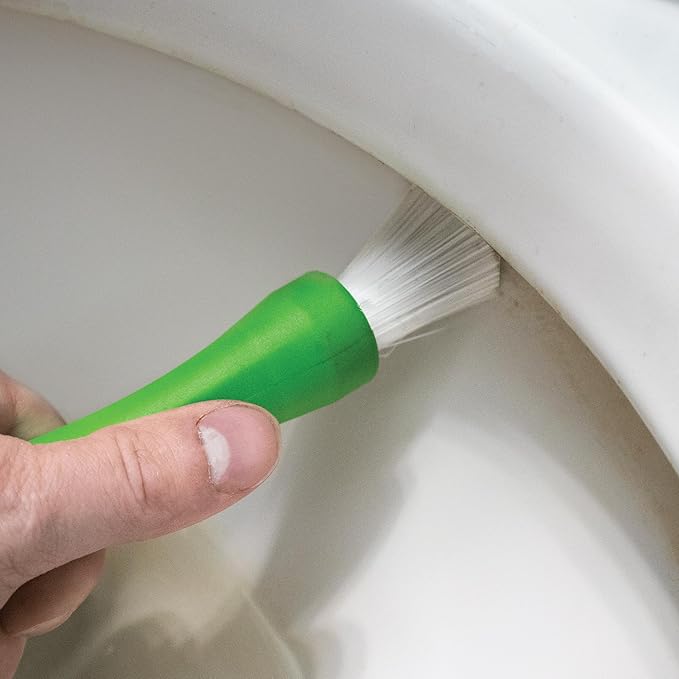 BrushAll® Wire Hand Brush with Ergonomic Handle and Tightly Packed Bristles for Kitchen, Garage, Indoor, Outdoor (Nylon) Patent Pending-CubbioJoy