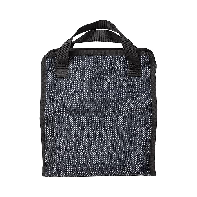 Dr. Brown's Fold & Freeze Bottle Tote, Travel Baby Bottle Insulated Cooler Bag, Store Up to 6 Baby Bottles, Black, BPA Free-CubbioJoy