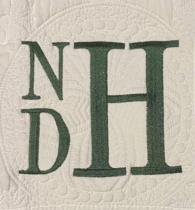 Personalized Baby Blanket Baby Quilt Monogrammed Blankets for Boys and Girls Embroidered Baby Gifts Monogram2-CubbioJoy