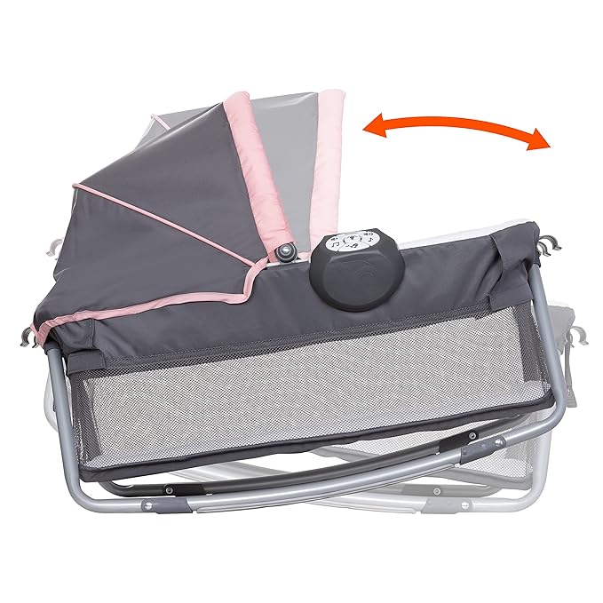 Baby Trend Lil' Snooze Deluxe III, Cozy Pink-CubbioJoy