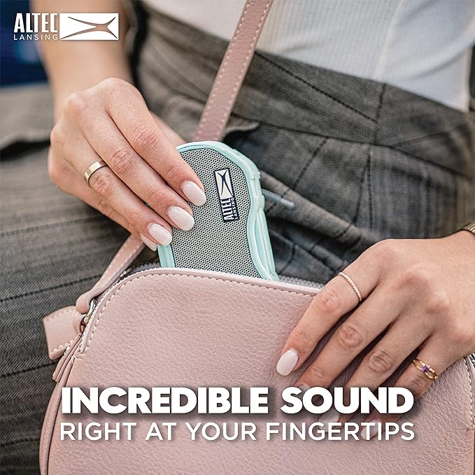 Altec Lansing Baby Boom XL - Waterproof Bluetooth Speaker, Wireless & Portable for Travel & Outdoor Use, Deep Bass & Loud Sound, 1 Pack, Black-CubbioJoy