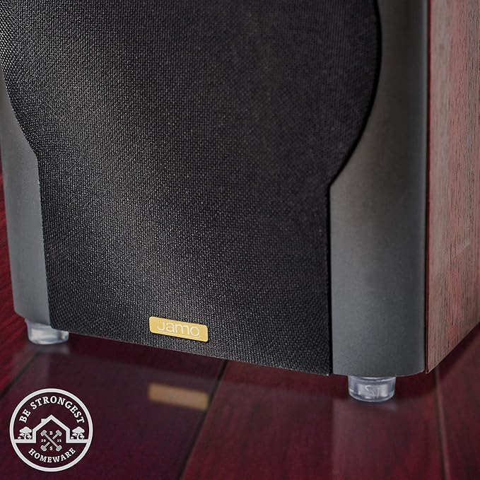 Door Bumper - Small Size Rubber Bumpers - Clear Door Stoppers for Wall - Wall Protector Clear Rubber Door Stop 12 in Pack - Shower Bumpers for Walls - Stick on Hard Bumpers for Walls Heavy Use (12)-CubbioJoy