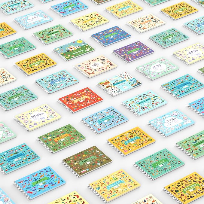 Cupkin Mosaic Sticker Art Kits for Kids and Adults, ABC Mosaics Art Craft Kit for Boys and Girls, 52 Page Sticker by Number Mosaic Kit with 3,000+ Jewel + Foam Stickers, Kids Coloring Book-CubbioJoy