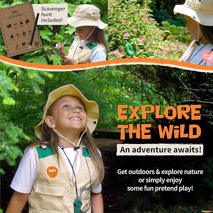 Born Toys Kids Costumes Set, 3-in-1 Dress Up & Pretend Play, Ages 3-7, Washable-CubbioJoy