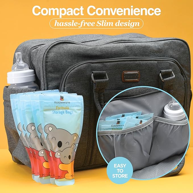 30 Pack Baby Formula Storage Bags Dispenser Disposable Baby Formula Container-CubbioJoy