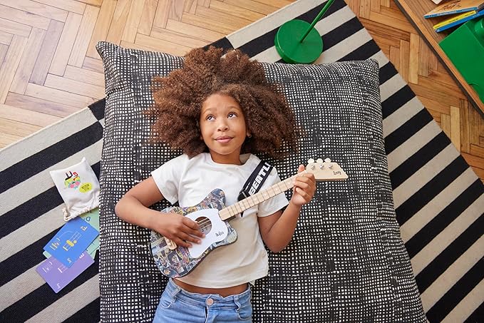 Beatles + Loog Mini Acoustic Guitar for Kids Toddler Children Ages 3+ (Anthology)-CubbioJoy