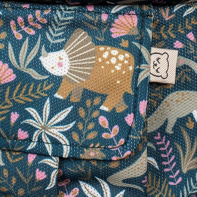 Baby Tula Explore Carriers - Breathable Baby Carrier Newborn to Toddler - Adjustable Toddler Carrier - Multiple Ergonomic Positions Front and Back - Ergonomic Fit for 7-45 lb - Mesh, Land Before-CubbioJoy