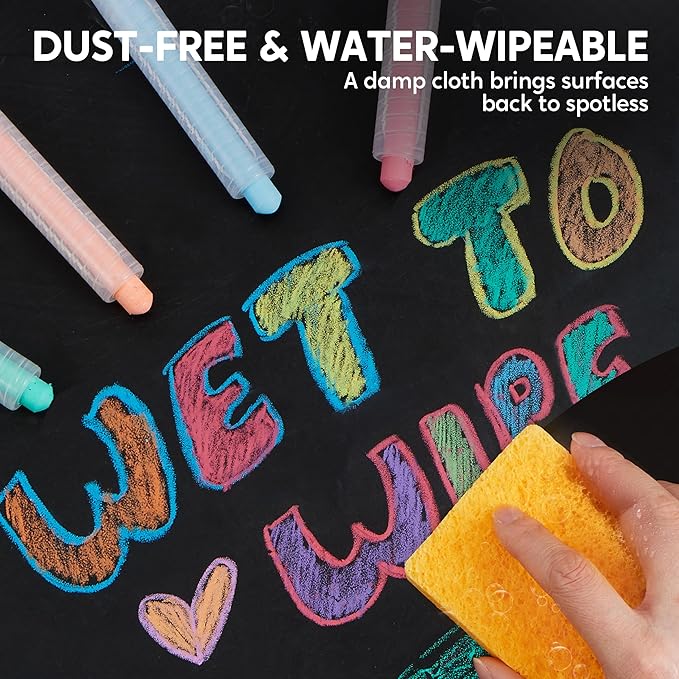 JOYIN 36 PCS Silky Crayon for Kids, Toddler Twistable Crayon, 12 Colors, Art Supplies, School Supplies, Kids Indoor Activities-CubbioJoy