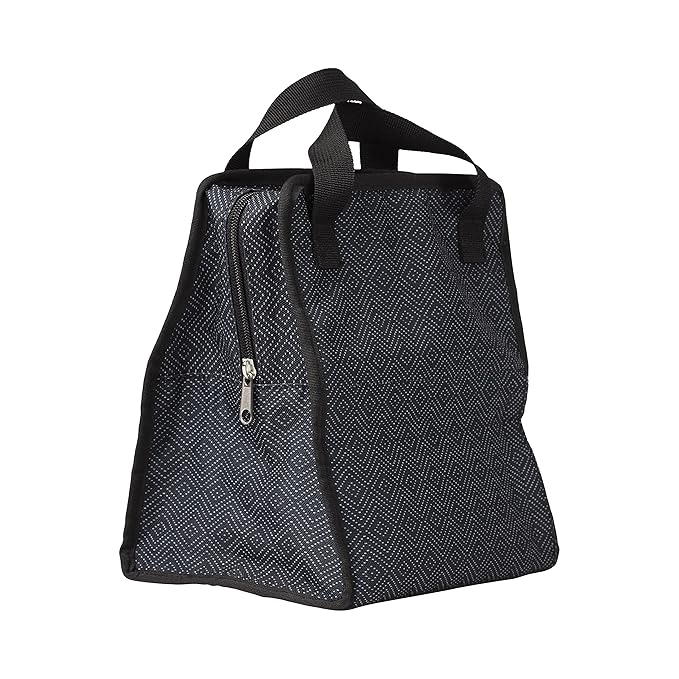 Dr. Brown's Fold & Freeze Bottle Tote, Travel Baby Bottle Insulated Cooler Bag, Store Up to 6 Baby Bottles, Black, BPA Free-CubbioJoy