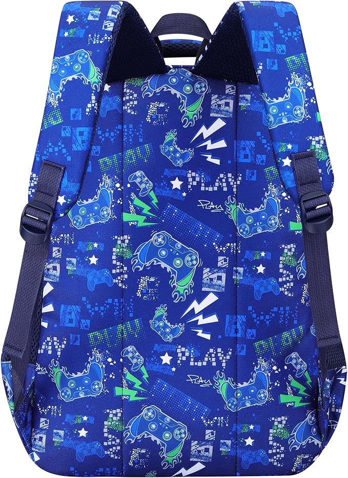 Kids Backpack - Astro Black | Durable Elementary School Bag for Boys | 17" Tall | 24L Capacity