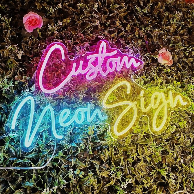 Custom Neon Sign,Neon Sign Customizable for Wall Decor,Birthday Gift, Gifts for girl,Girlfrend, christmas,Wedding,Party,Bar,Salon,Personalized Family Name ligh for Bedroom Decor-CubbioJoy
